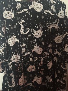Kitten Printed Frock