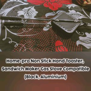 Home-pro Non Stick Hand Toaster, Sandwich Maker