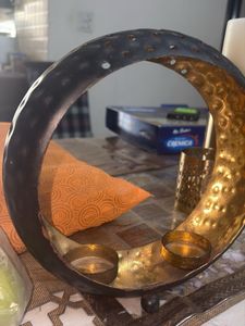 Moon Shaped Candle Holder