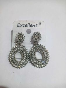 Diamond Stone Earring