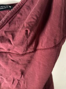 Zara Burgundy Tank Top