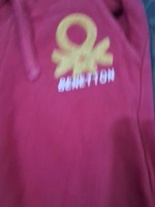 Benetton Kids Red Track Pants