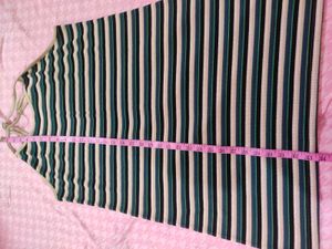 NEXT Striped Halter Midi Beachwear Dress