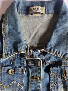Half and Full  Jean Jacket