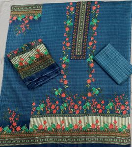 Unstitch Suit Printed