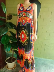 Colorful Maxi Dress