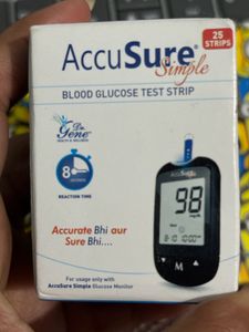 Blood Glucose Test Strip | AccuSure Simple