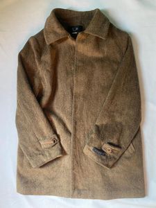 ANGORA Brown Textured Coat