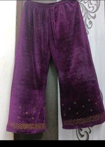 Elegant Purple suit set with dupatta