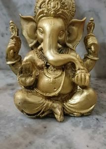 Golden Ganesha Idol