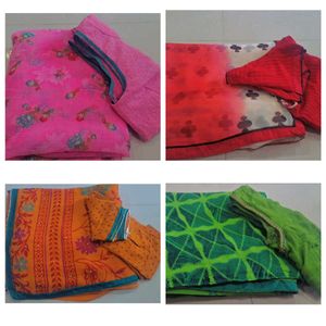 Set of 4 Sarees