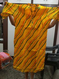 Striped Yellow Tunic