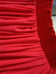 Red Skirt Festive Wear