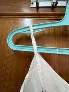 Off White Cotton Jumpsuit