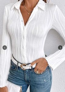 White Knit Top