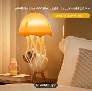 Jelly Fish Multi Colour Lamp | Aesthetic Decor