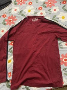 Dillinger Burgundy Long Sleeve Tee