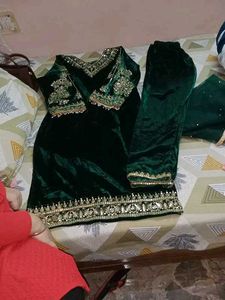 Elegant Green Kurta Set
