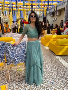 Indo Western Skirt Set