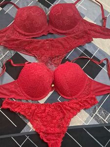 pretty  bra panty  set in imported  fabric