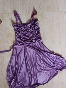 Purple Night Dress