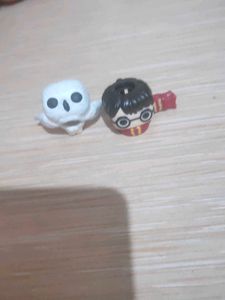 Harry Potter, Owl, Hermione, DracoToy Kinder Joy