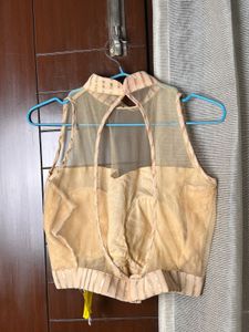 Sheer Striped Blouse