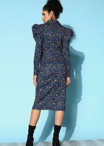 Leopard Print Midi Bodycon