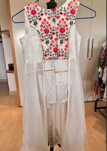 White Floral Dress