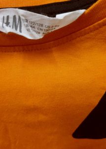 Unisex H&amp;M Halloween 🎃 Orange Tee