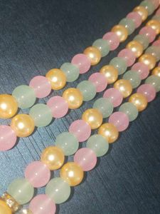 Pastel Beaded Necklace