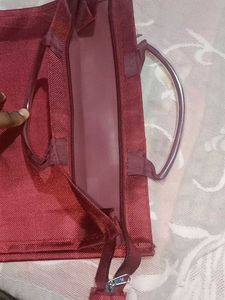 Maroon Reusable Shopping Bag