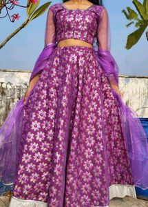 Purple Boutique Lehenga