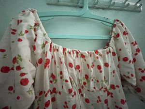 Floral Print Maxi Dress