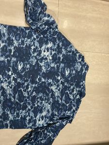 Blue Long Top