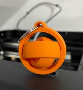 Fidget keychain