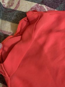 Bright Coral/orange Shirt