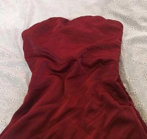 Cherry red Corset dress