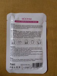 Mooyam pack of 3 sheet masks