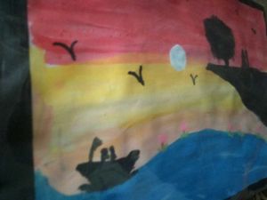 2 Handmade Painting For Wall hanging Decoration