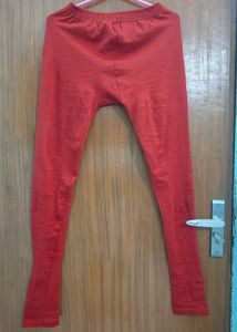 Woollen Red Kurta Set