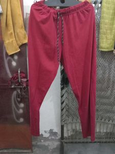 unisex lower Maroon Casual Joggers