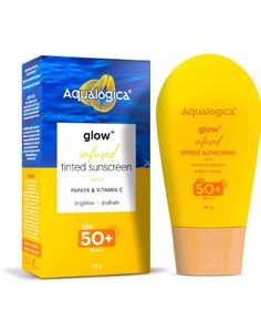 Aqualogica Tinted Sunscreen 💛