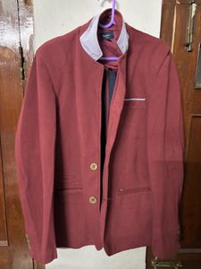 Maroon Casual Jacket