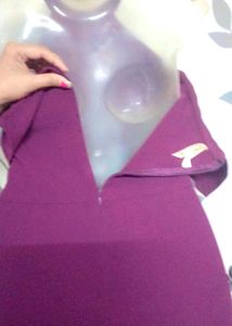 Elegant Purple Dress