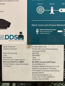 Wireless N 150 Home Router Modem