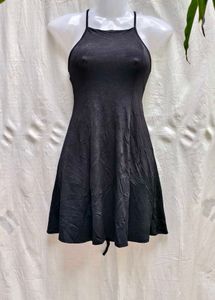 5196 MINI BLACK CUTE DRESS