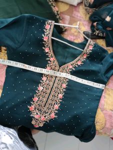 Embroidered Kurta and dupatta
