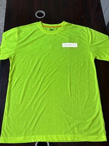 CATERPILLAR  Neon Reflector Green T-Shirt