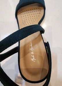 Mast N Harbour Dark Green Suede Heels